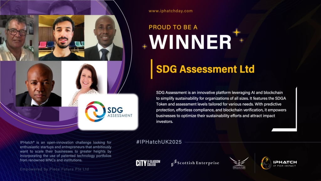 SDG Assessment winners IP Hatch UK 2025 - SDG Assessment